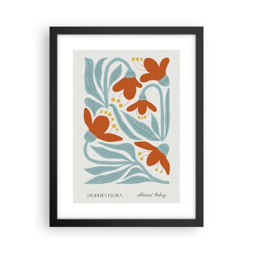 Poster in cornice nera - Verso la terra, verso il sole - 30x40 cm