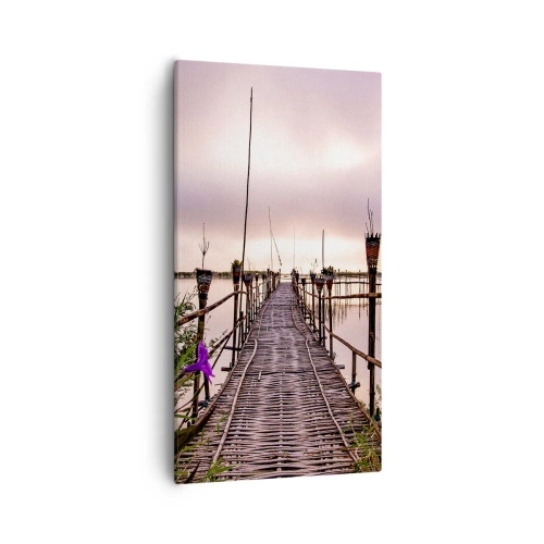 Quadro su tela - Stampe su Tela - Pace e silenzio dell'Asia - 55x100 cm