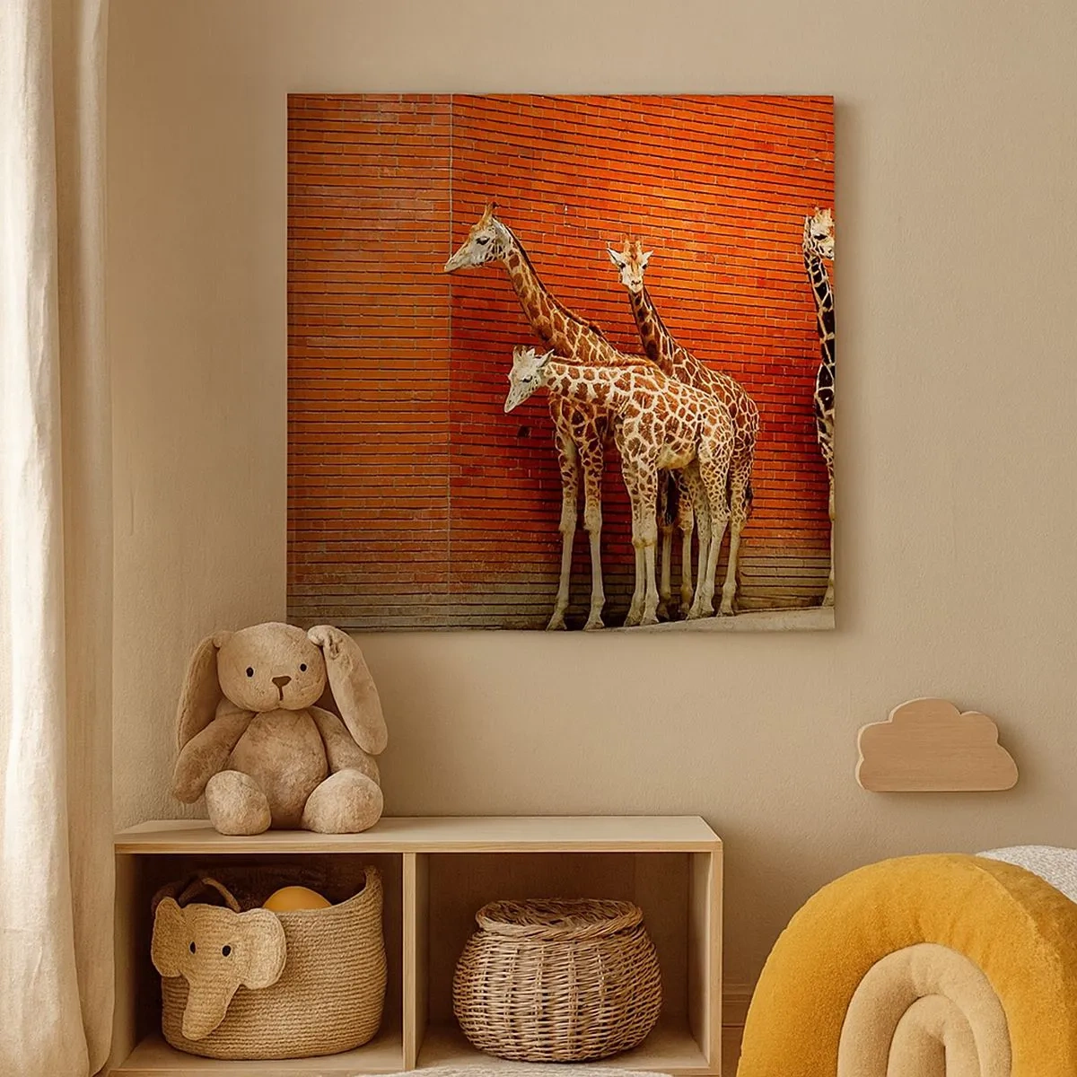 Quadro su tela - Stampe su Tela - Vedete qualche acacia? - 30x30 cm