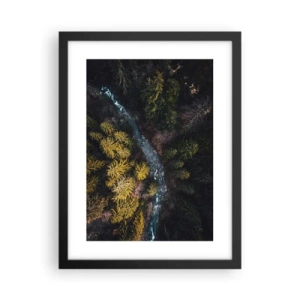 Poster in cornice nera - Sempre più veloce - 30x40 cm