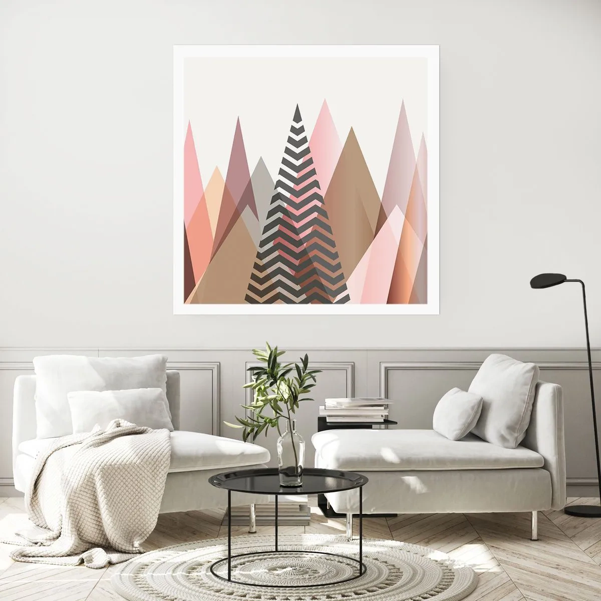 Poster - Vista piramidale - 40x40 cm