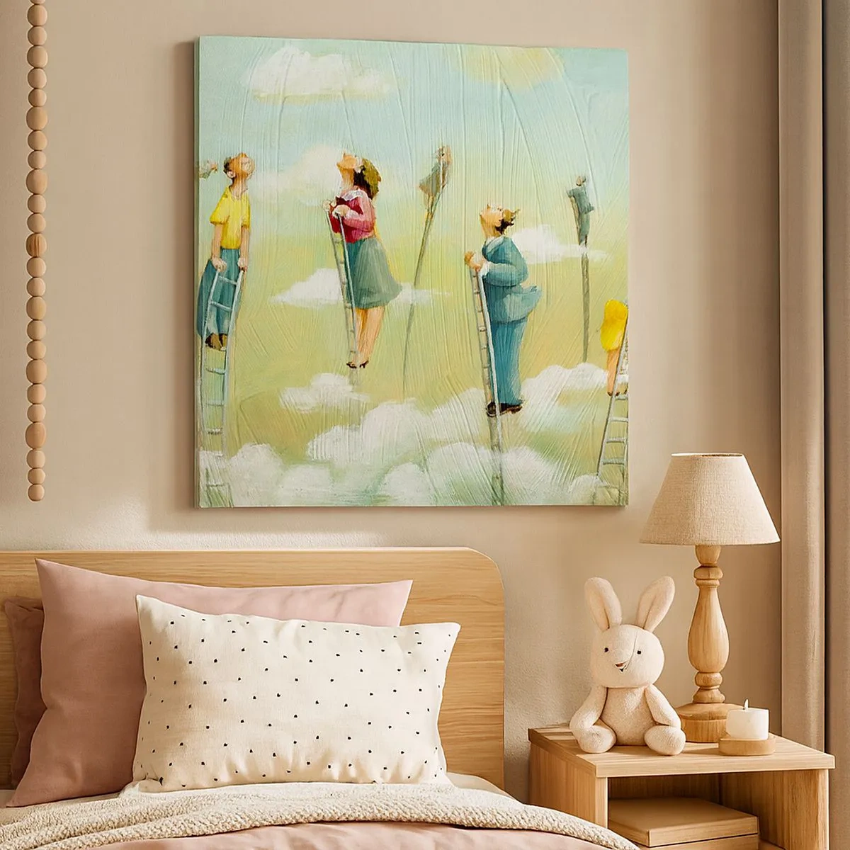 Quadro su tela - Stampe su Tela - Seguendo i propri sogni - 30x30 cm