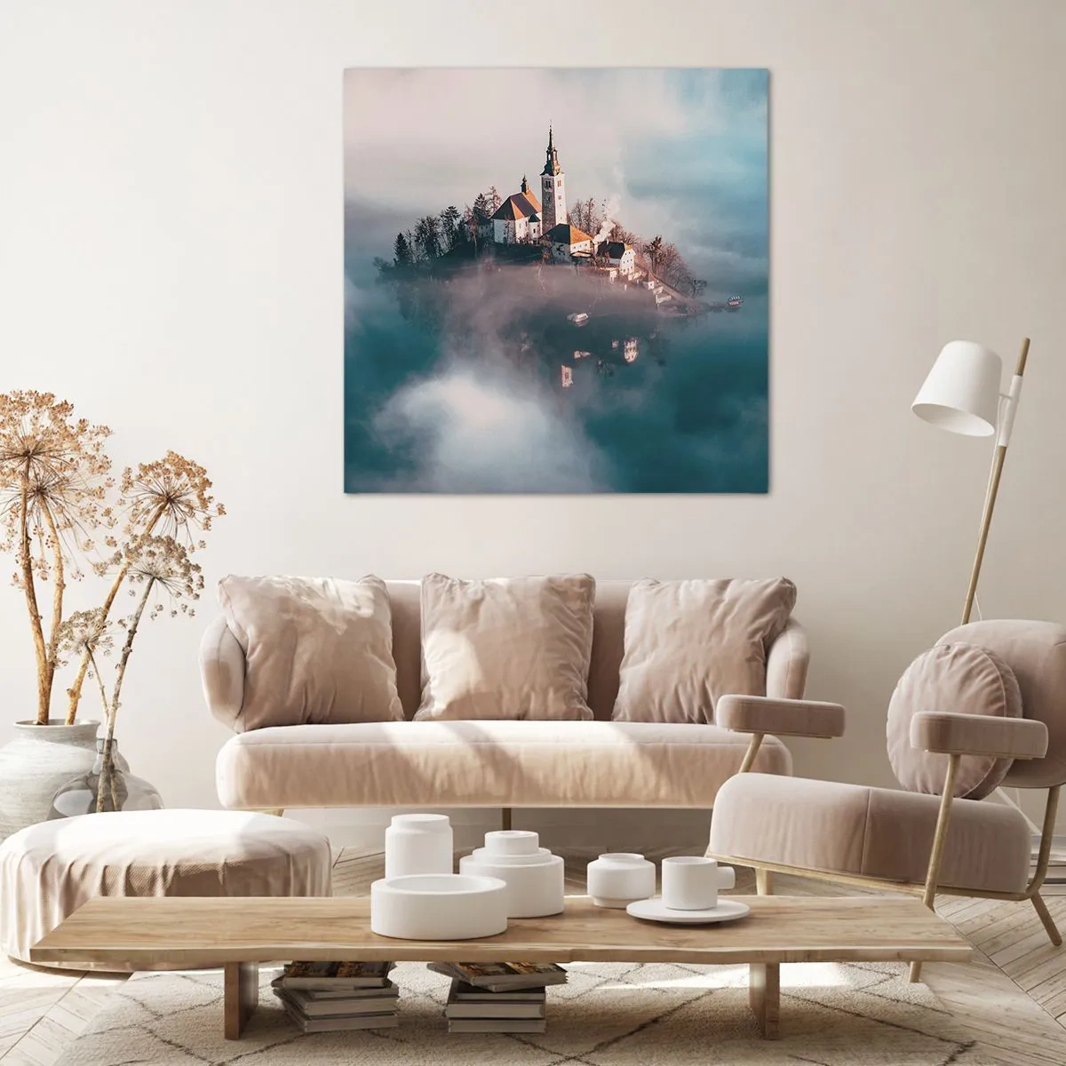 Quadro su tela - Stampe su Tela - L'isola dei sogni - 30x30 cm
