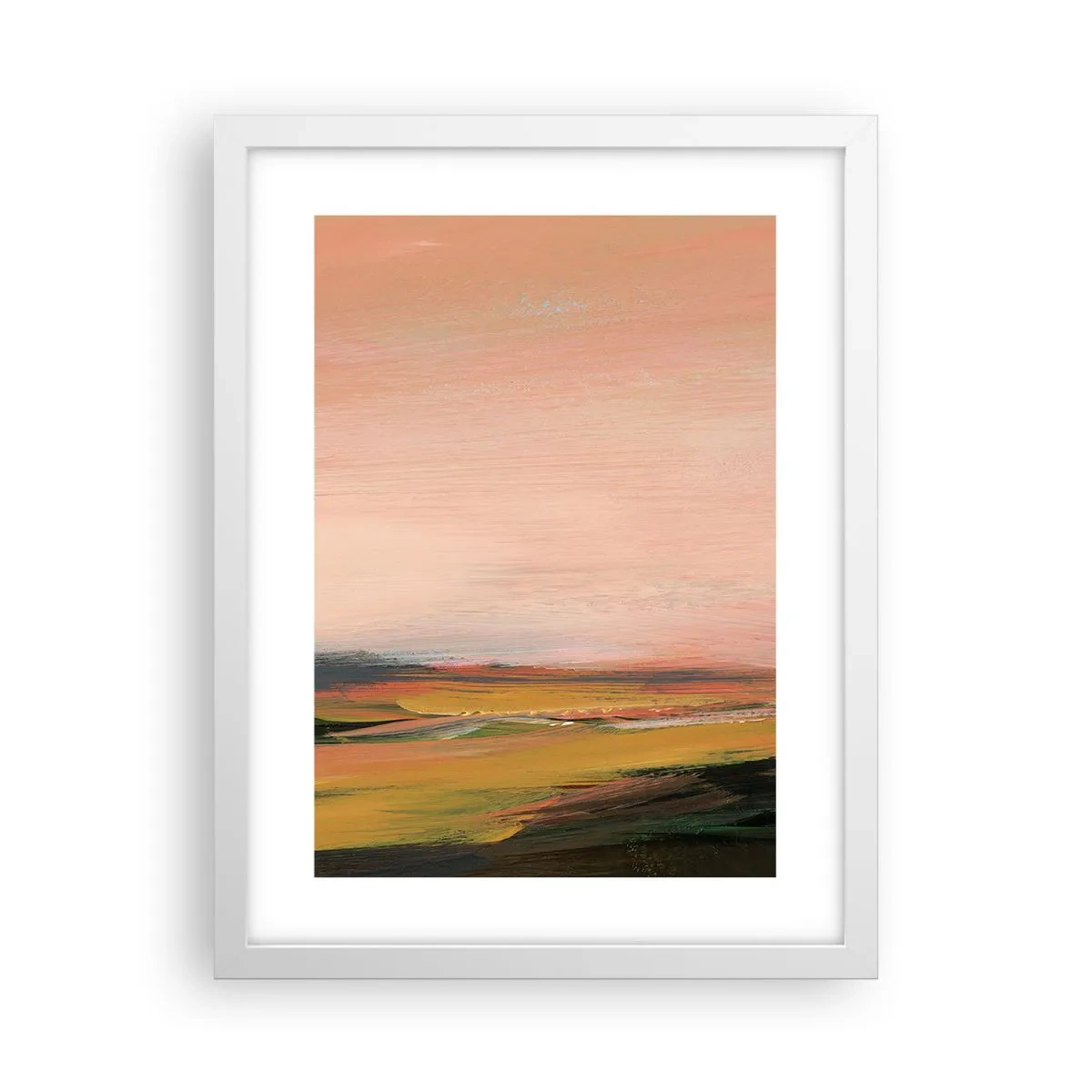 Poster in cornice bianca - In tonalità di rosa - 30x40 cm