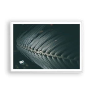 Poster in cornice bianca - La precisione della natura - 100x70 cm