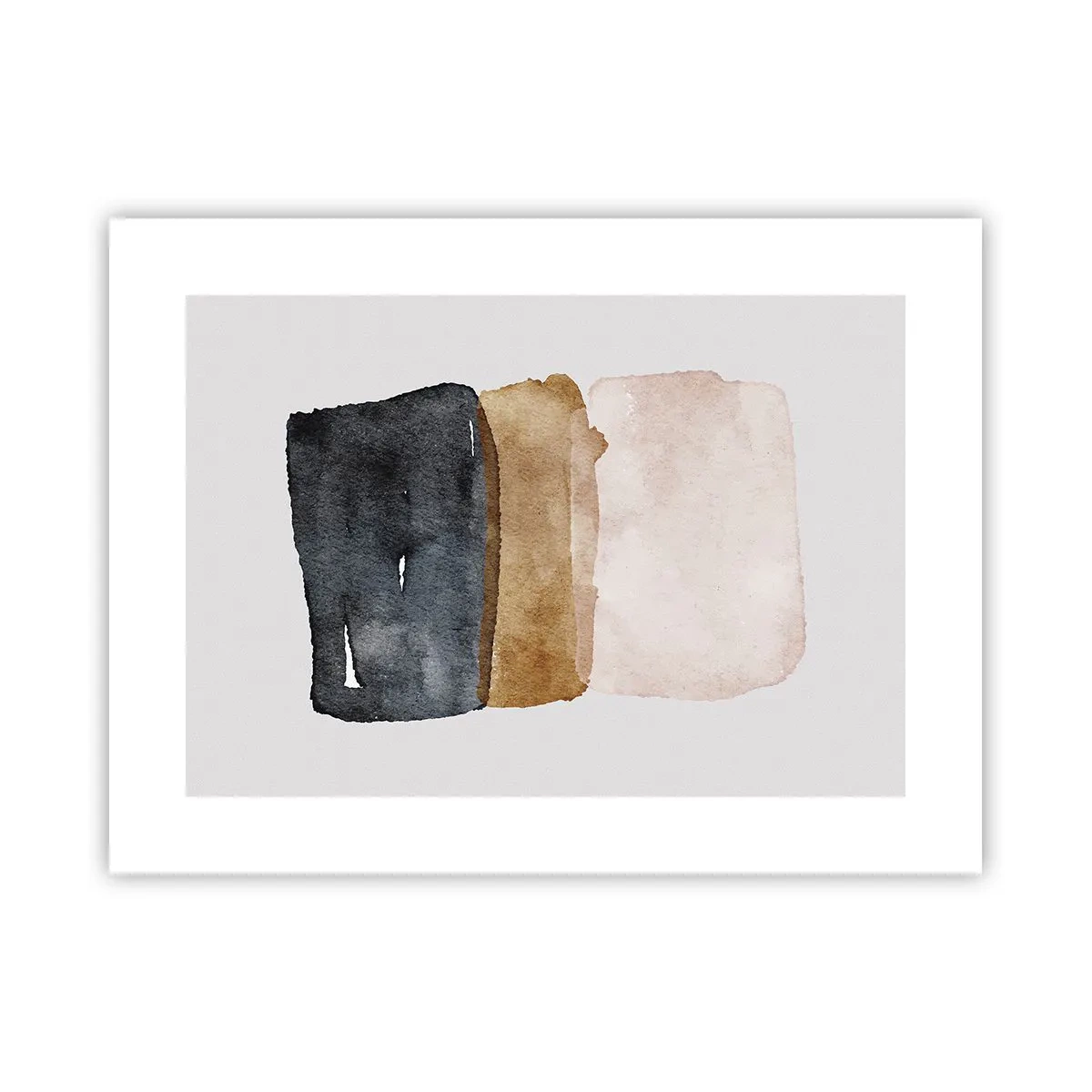 Poster - Composizione di colori della terra - 40x30 cm