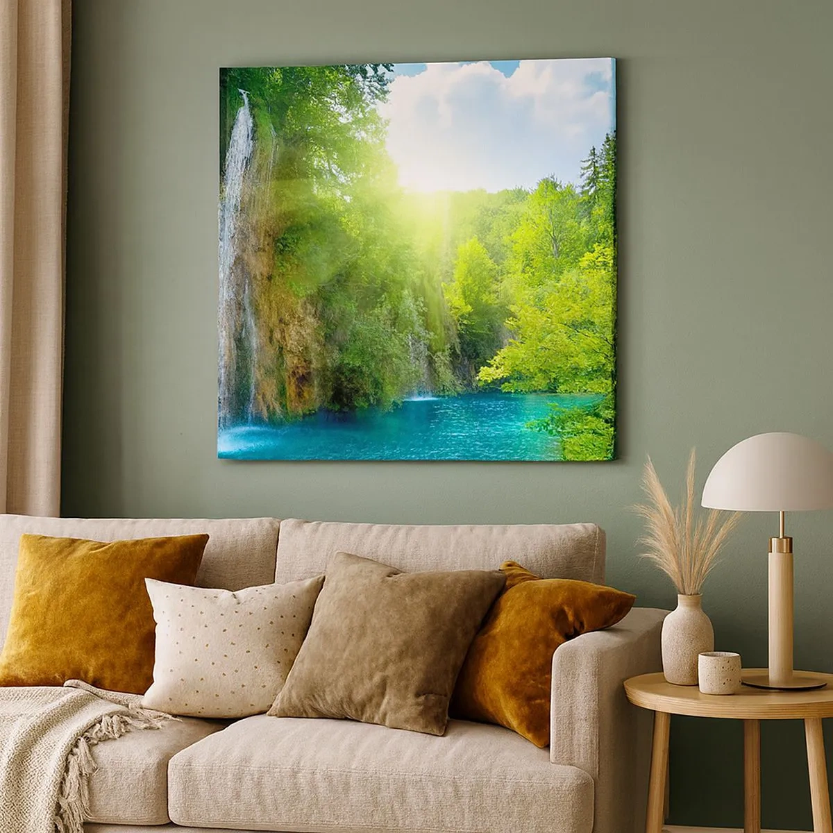 Quadro su tela - Stampe su Tela - Così deve essere il paradiso - 30x30 cm