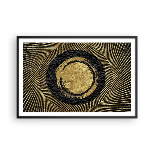 Poster in cornice nera - Composizione glamour - 91x61 cm