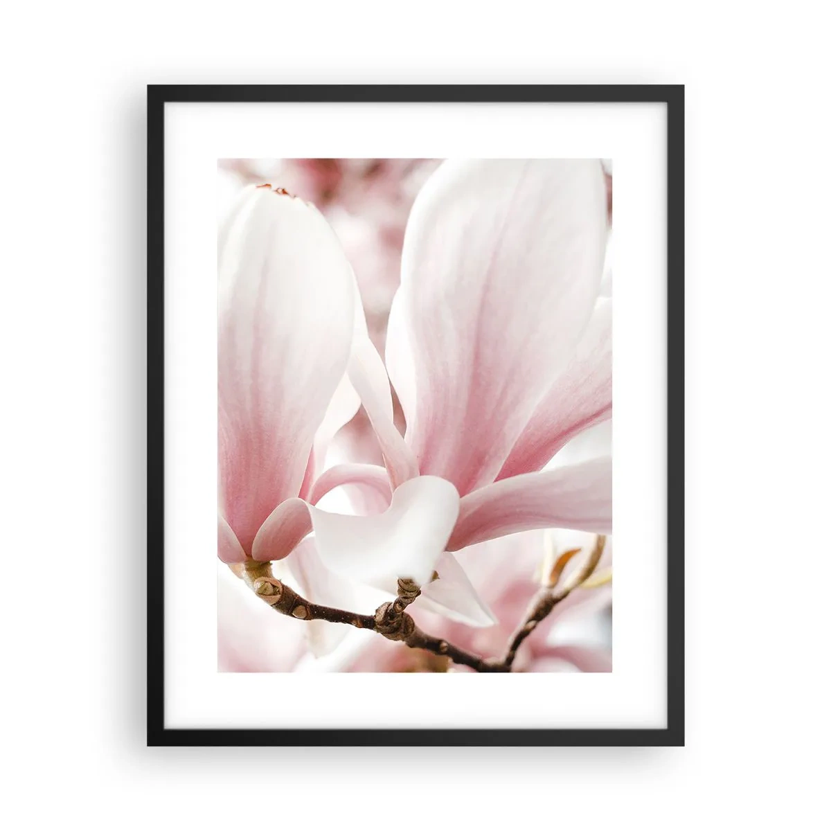 Poster in cornice nera - Tenerezza senza fine - 40x50 cm