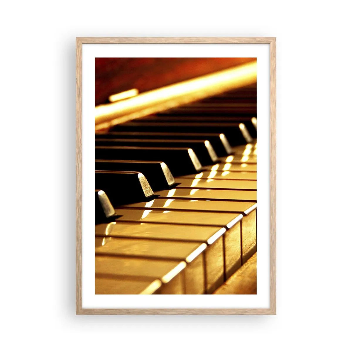 Poster in cornice rovere chiaro - Possibilità illimitate - 50x70 cm