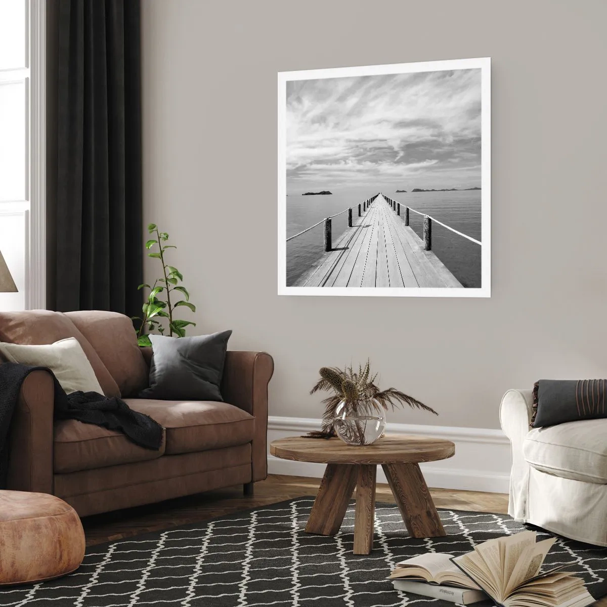 Poster - Forse un viaggio... - 60x60 cm