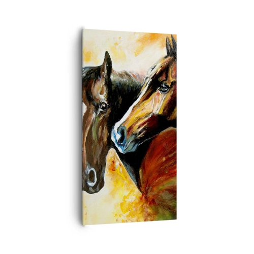 Quadro su tela - Stampe su Tela - Due volte più grazia - 65x120 cm