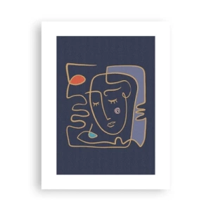 Poster - Pensierosa - 30x40 cm