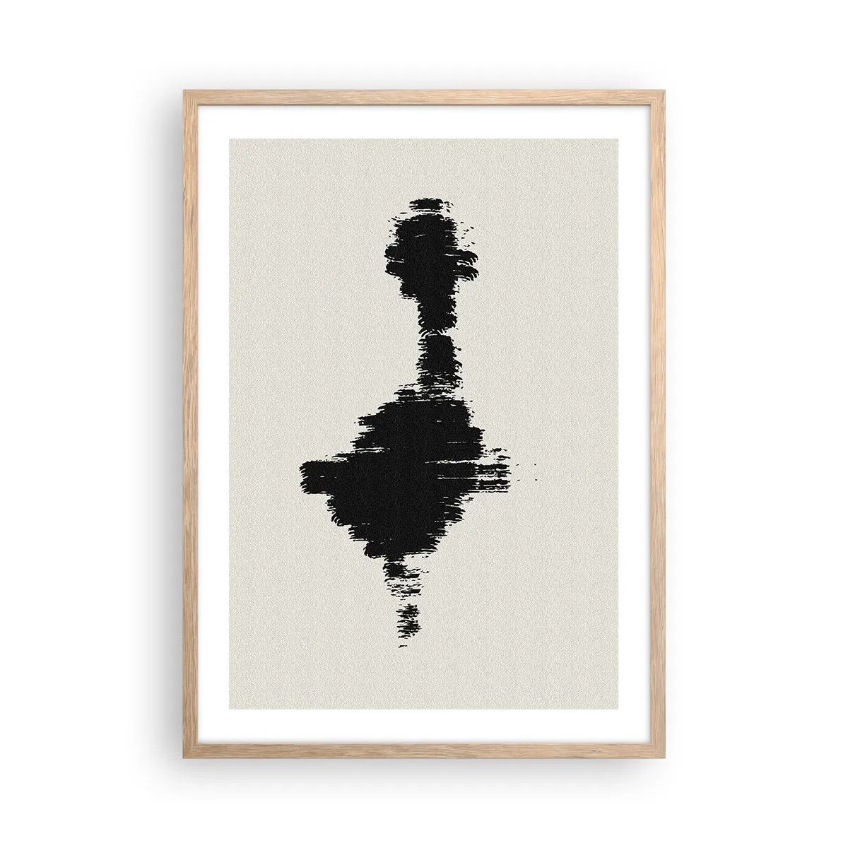 Poster in cornice rovere chiaro - Le vibrazioni della fantasia - 50x70 cm