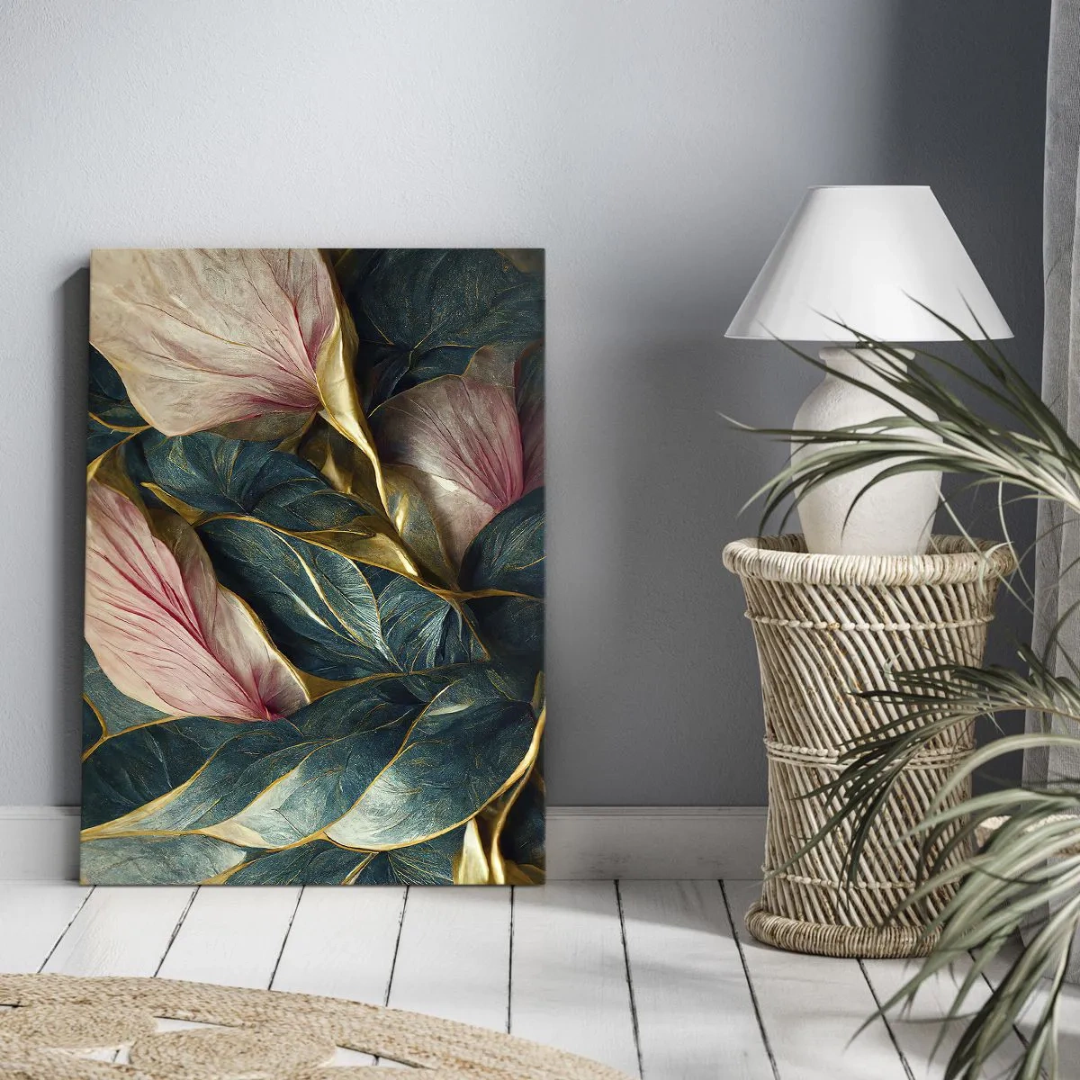 Quadro su tela - Stampe su Tela - Stile ed eleganza naturali - 55x100 cm