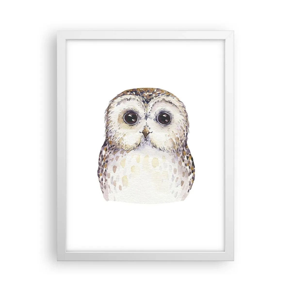 Poster in cornice bianca - Guardami negli occhi - 30x40 cm