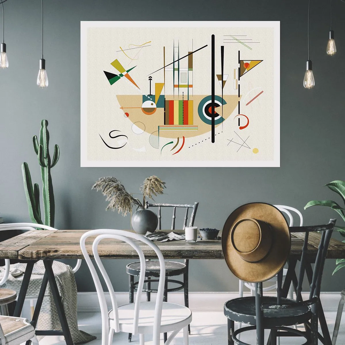 Poster - E il mondo ride - 91x61 cm
