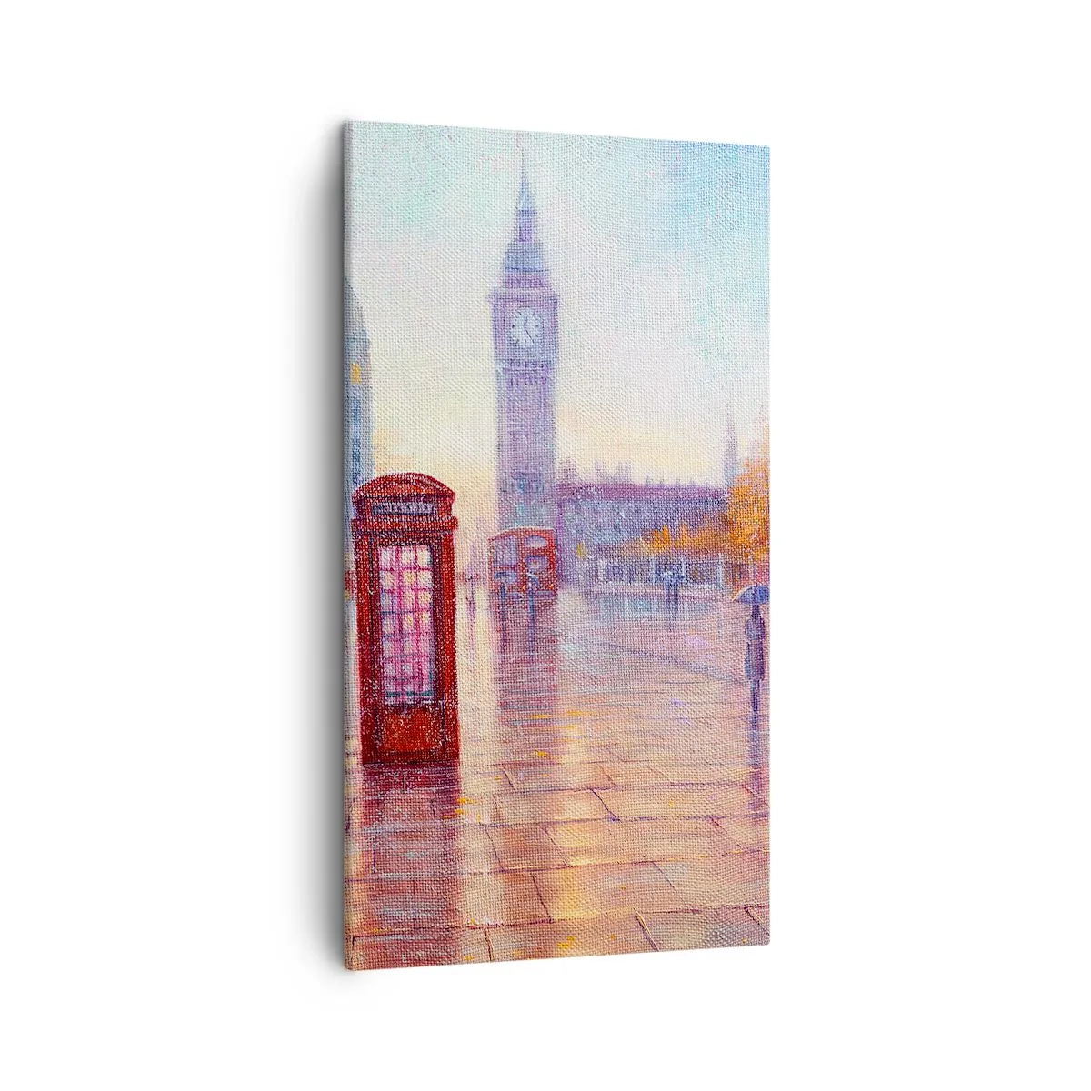 Quadro su tela - Stampe su Tela - Giorno d'autunno a Londra - 45x80 cm