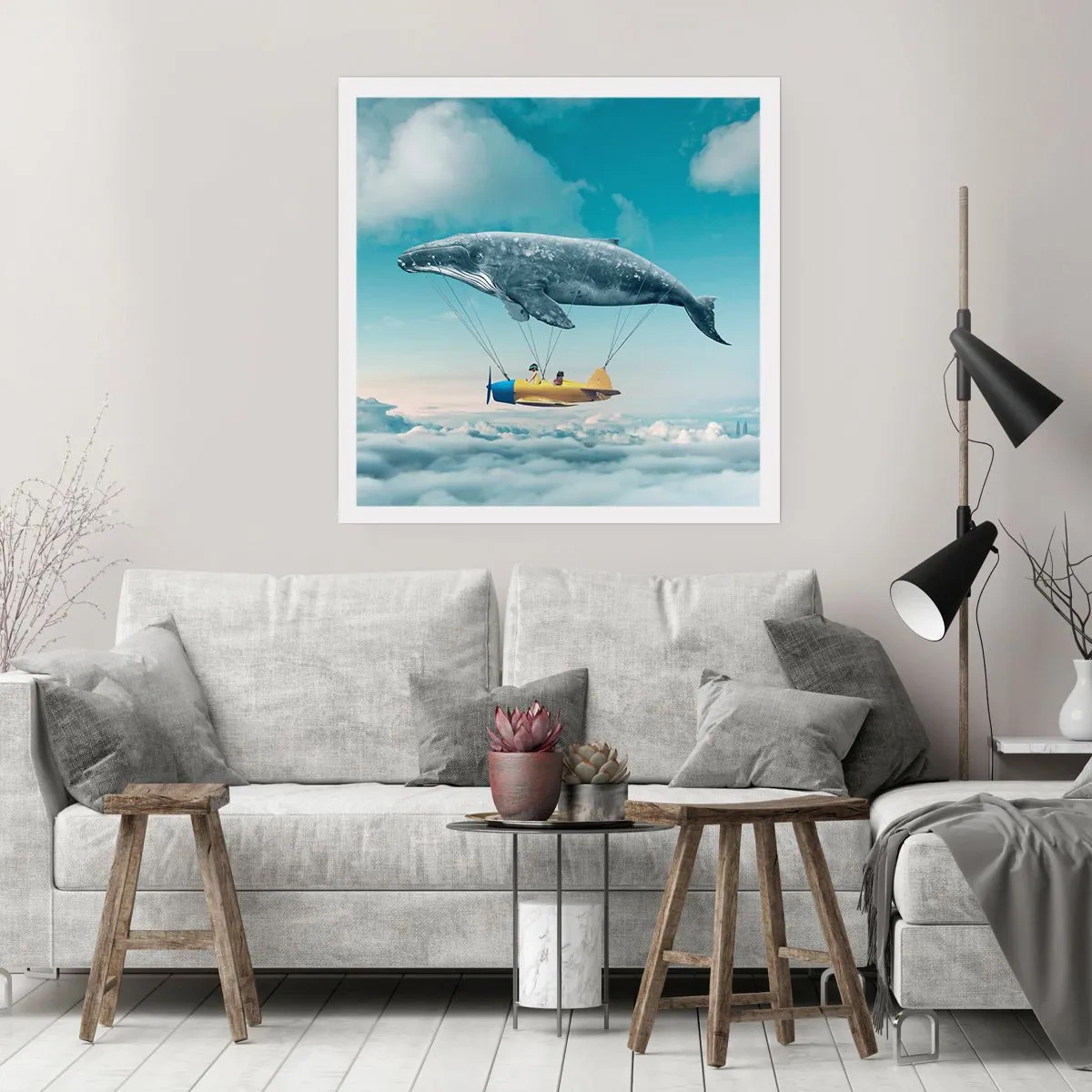 Poster - Perché no? - 60x60 cm