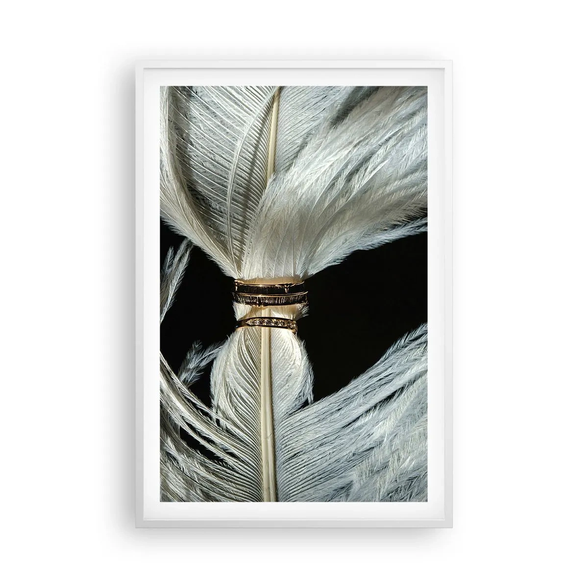 Poster in cornice bianca - ...e non ti lascerò... - 61x91 cm