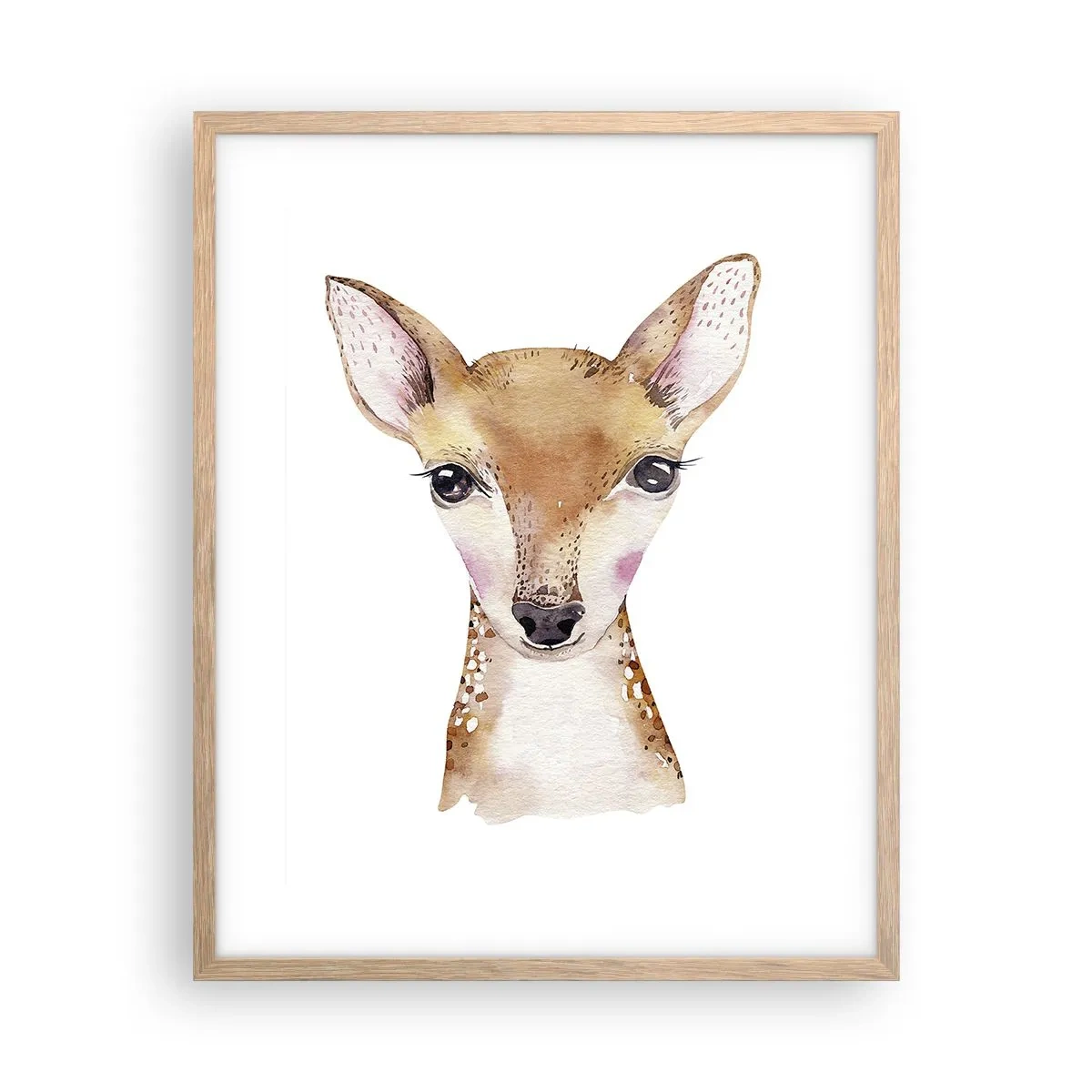 Poster in cornice rovere chiaro - La natura dell'innocenza - 40x50 cm