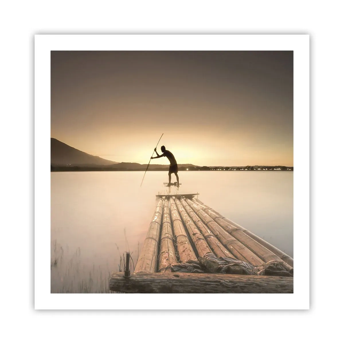 Poster - Prima del riposo - 60x60 cm