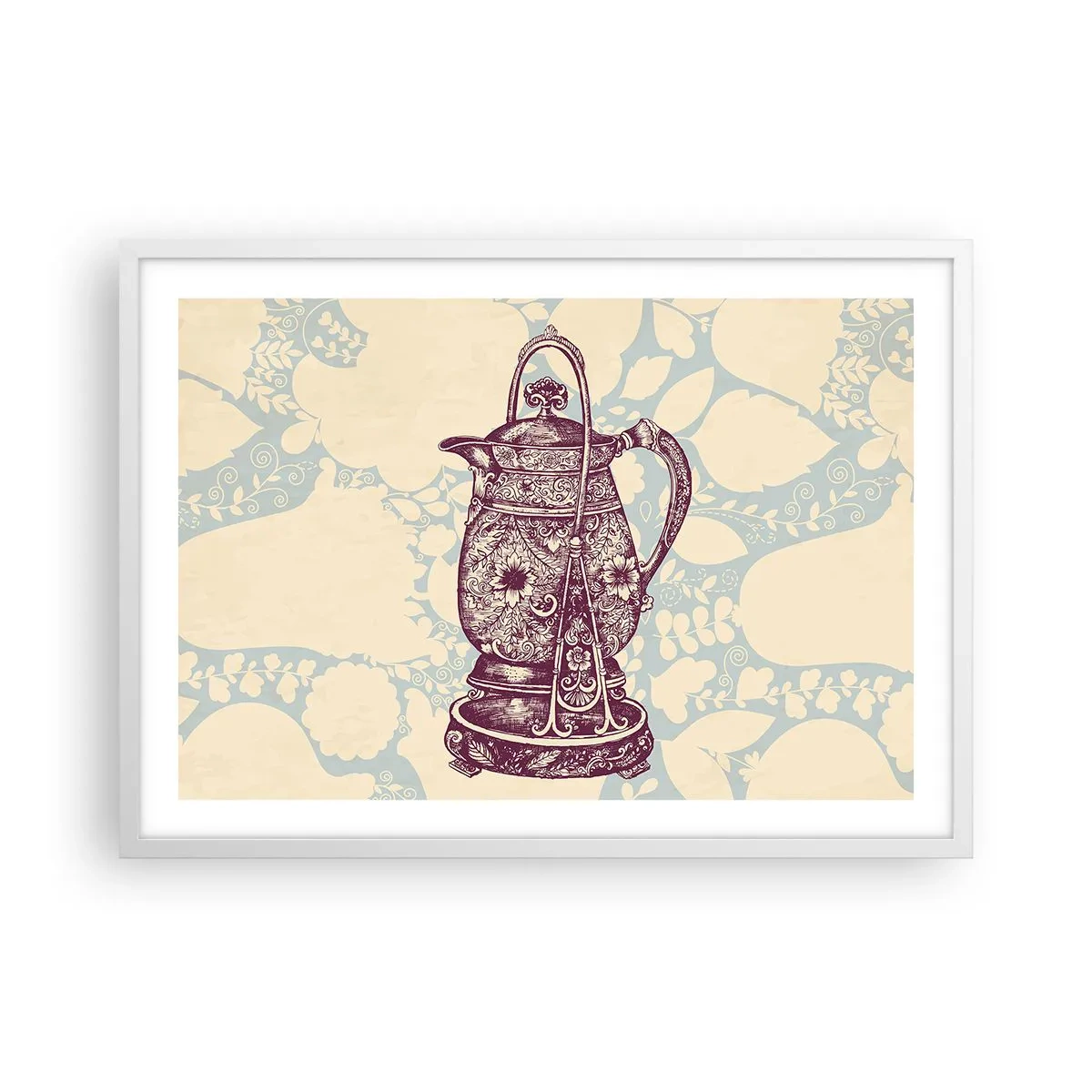 Poster in cornice bianca - La bellezza del quotidiano - 70x50 cm