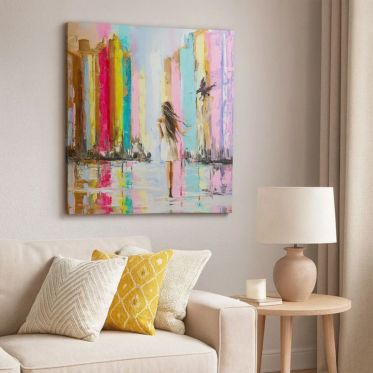 Quadro su tela - Stampe su Tela - Seguimi - 30x30 cm