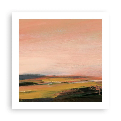 Poster - In tonalità di rosa - 50x50 cm