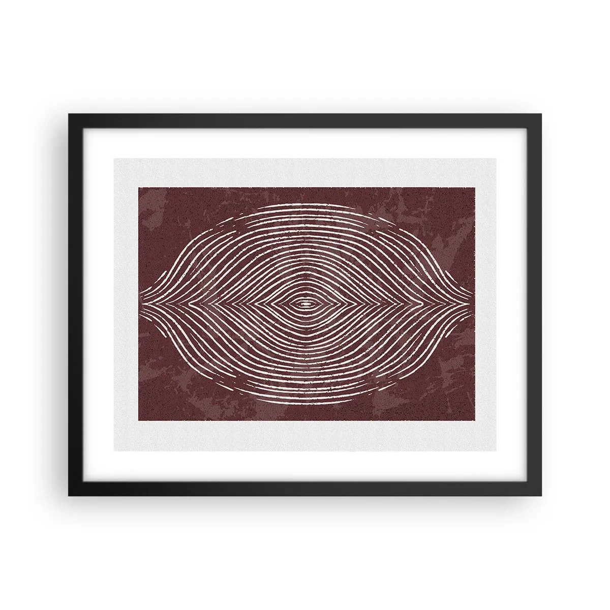 Poster in cornice nera - Lo spazio parlante - 50x40 cm