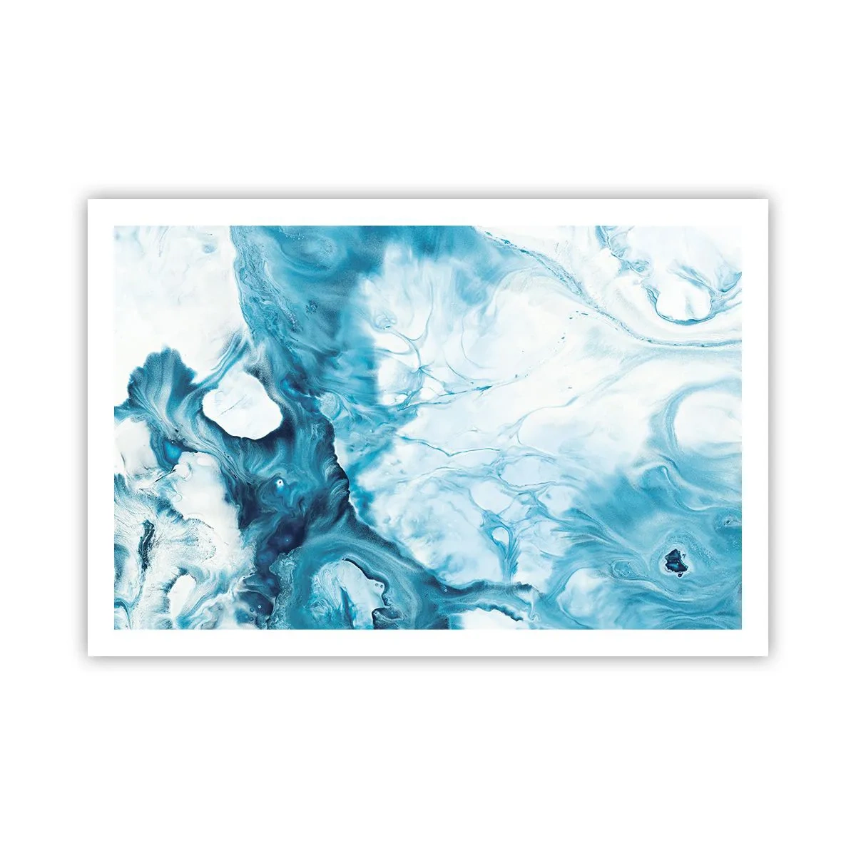 Poster - Concerto di blu - 91x61 cm