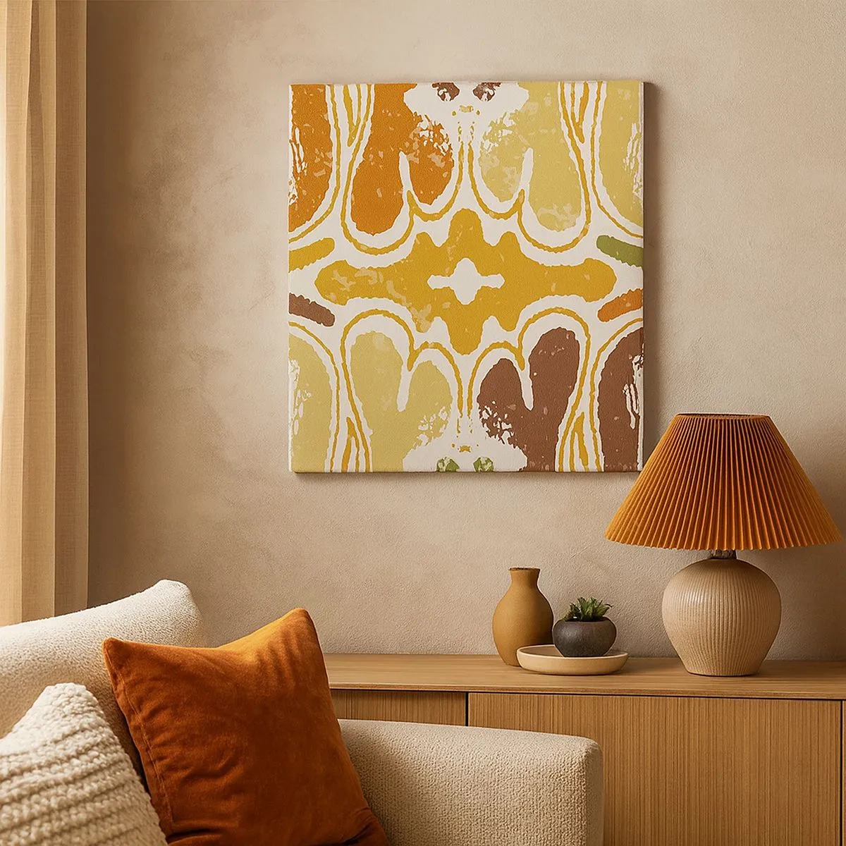 Quadro su tela - Stampe su Tela - Astrazione sentimentale - 30x30 cm