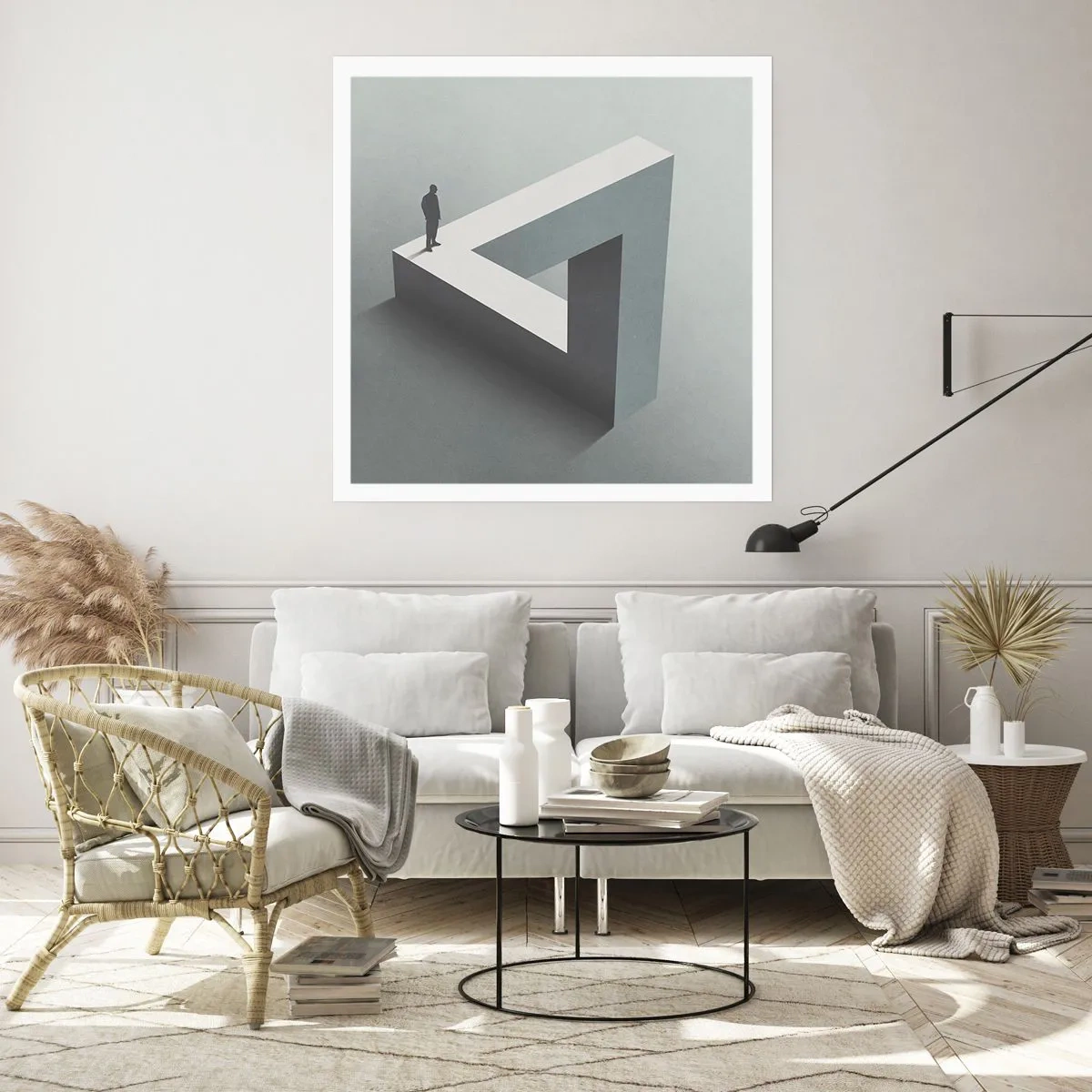 Poster - Eppure è possibile - 40x40 cm