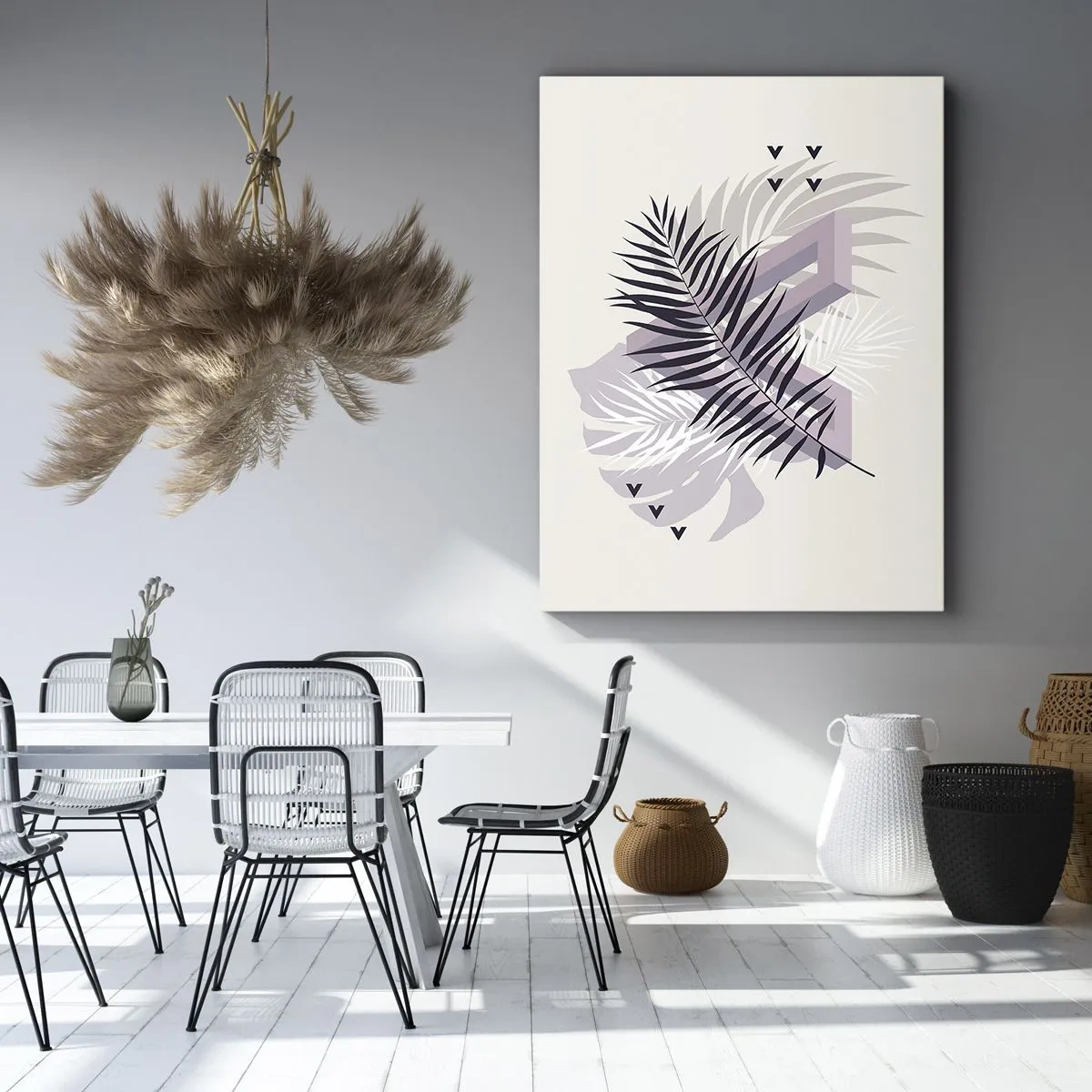 Quadro su tela - Stampe su Tela - L'ombra dell'ombra - 65x120 cm