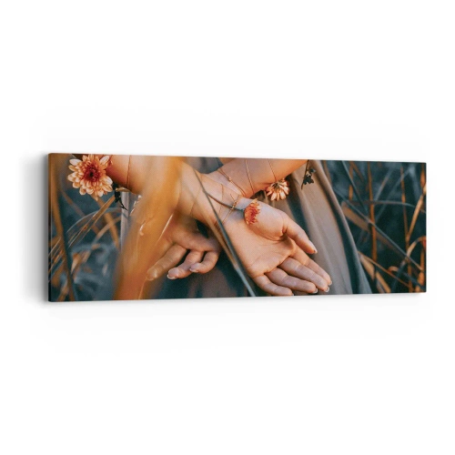 Quadro su tela - Stampe su Tela - Legata alla natura - 90x30 cm