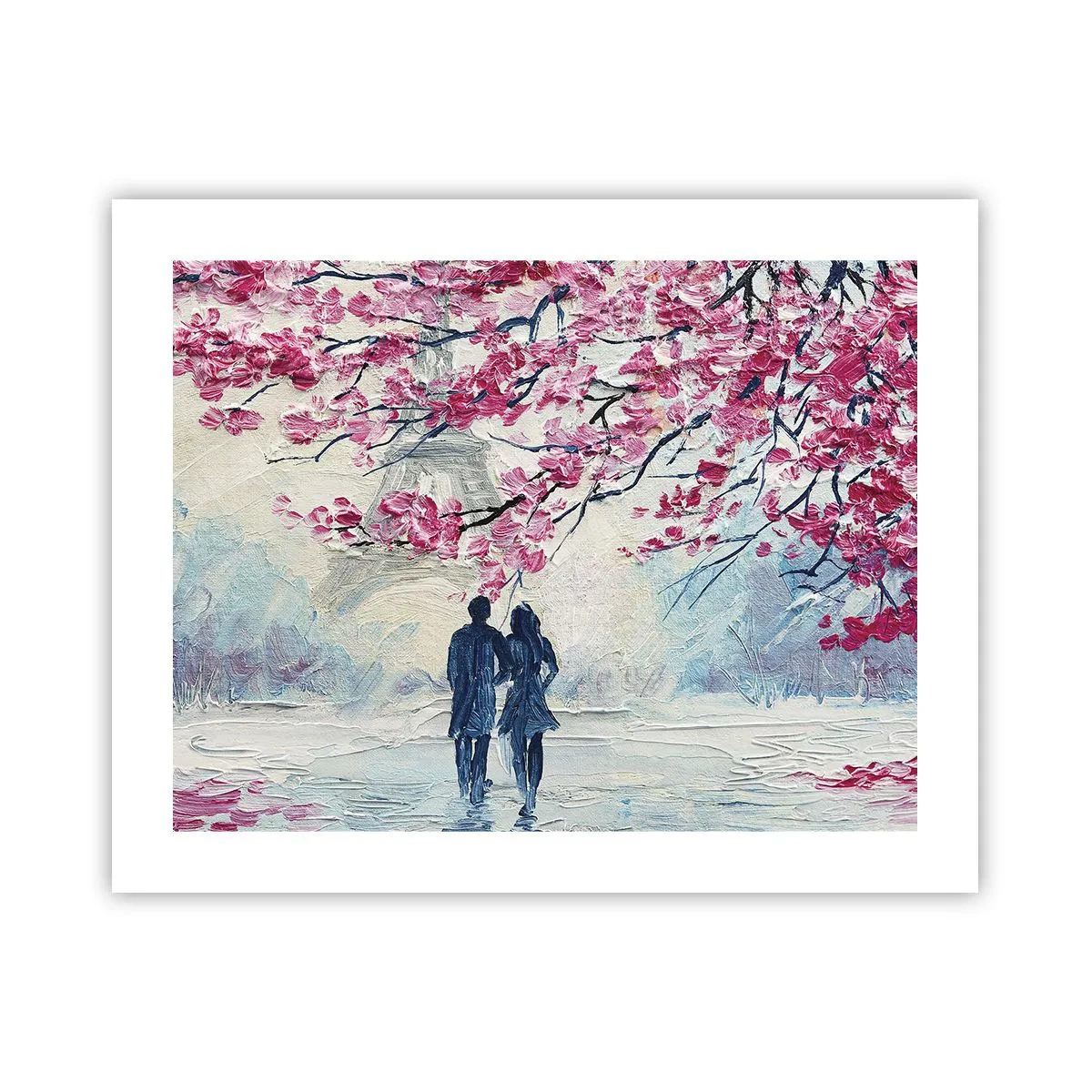 Poster - Passeggiata romantica - 50x40 cm