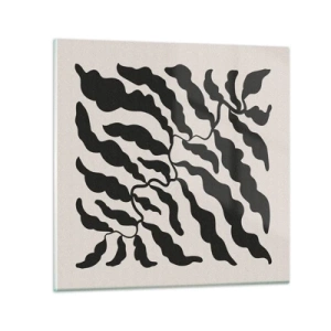 Quadro su vetro - La natura del quadrato - 30x30 cm