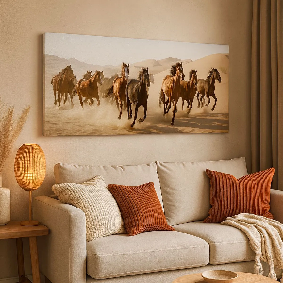 Quadro su tela - Stampe su Tela - Liberi come il vento - 100x40 cm