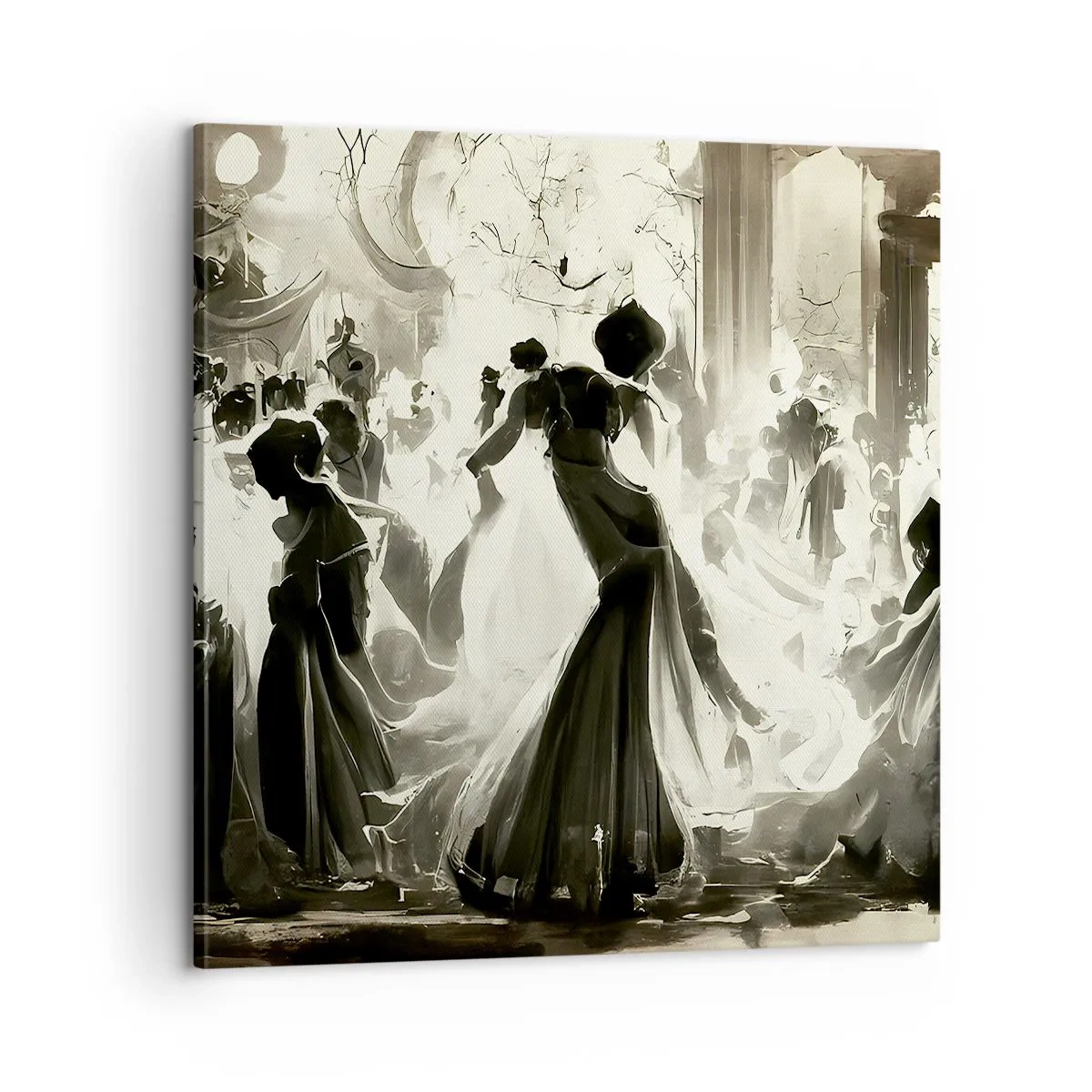 Quadro su tela - Stampe su Tela - Il gran ballo in maschera - 60x60 cm