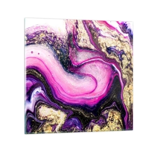 Quadro su vetro - Un attimo dietro le quinte - 70x70 cm