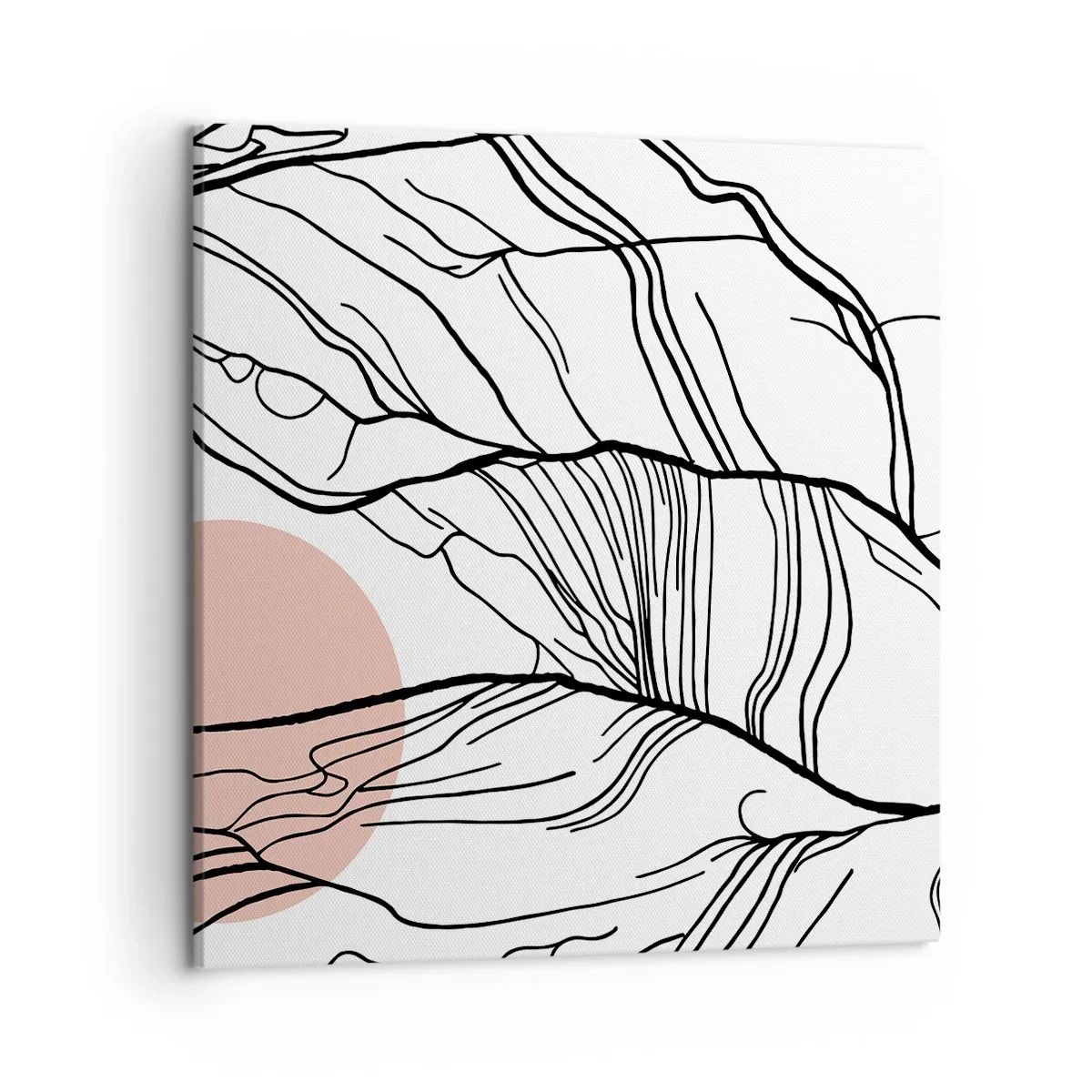 Quadro su tela - Stampe su Tela - Nella rete dei rami - 50x50 cm