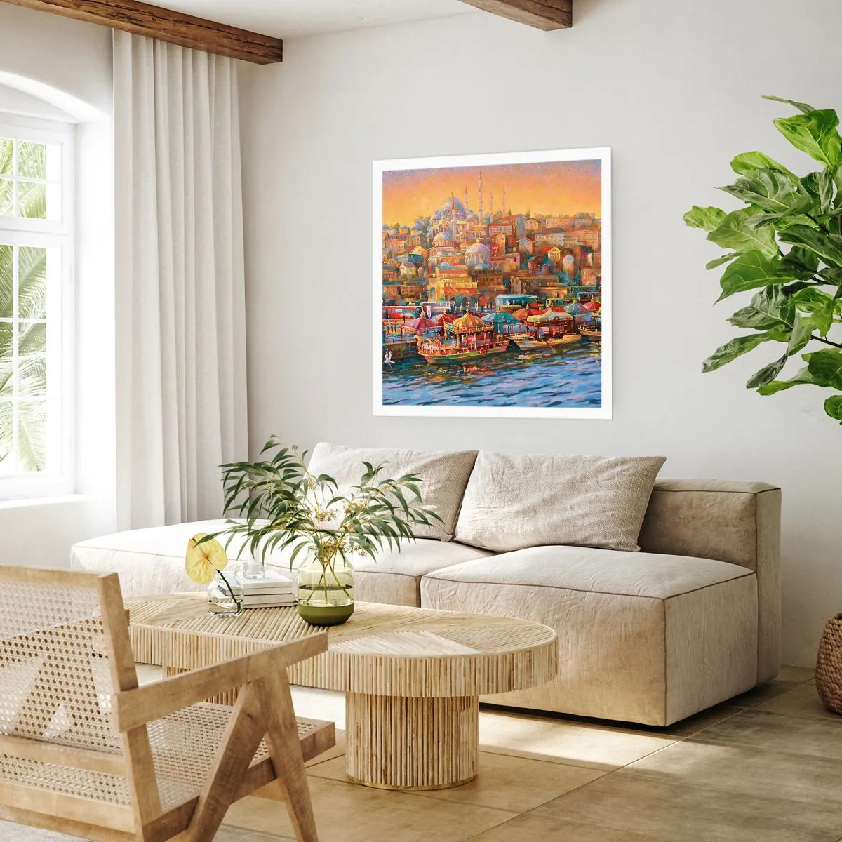 Poster - Racconto da Istanbul - 50x50 cm