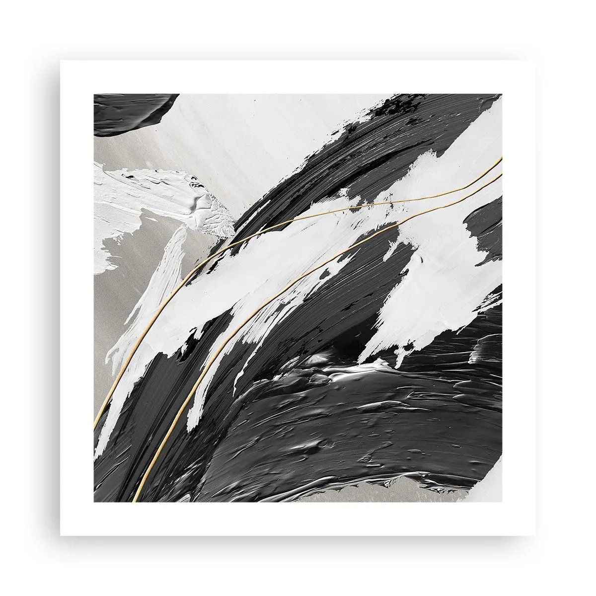 Poster - Astrazione con sfarzo - 50x50 cm