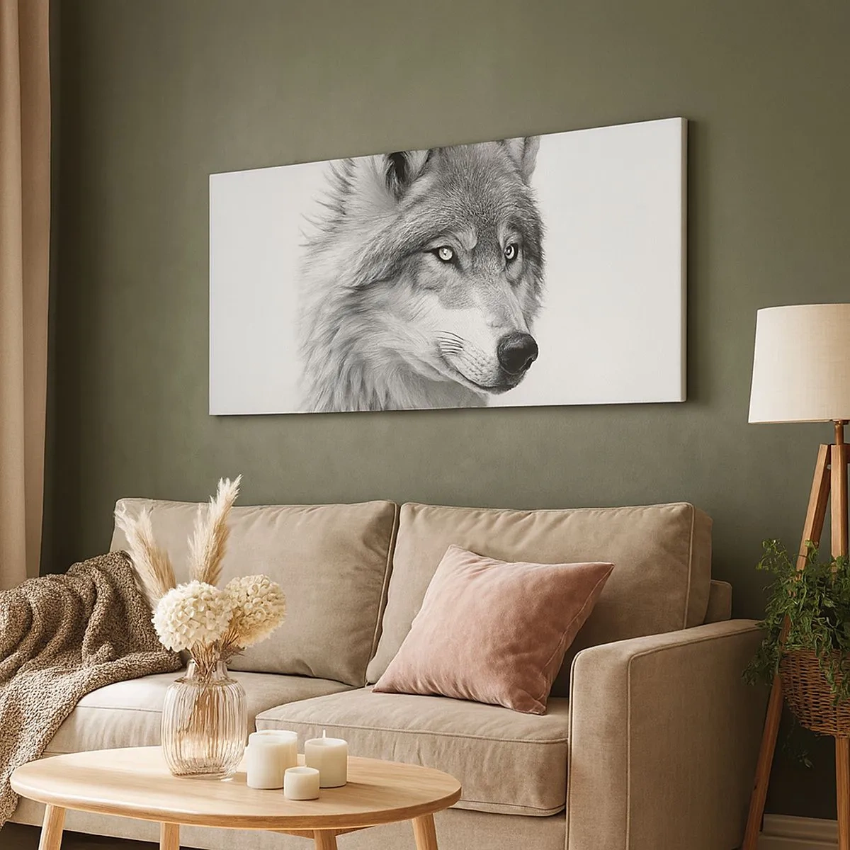 Quadro su tela - Stampe su Tela - Alfa, senza dubbio - 100x40 cm