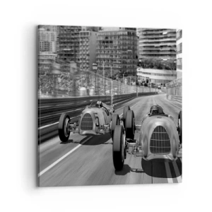 Quadro su tela - Stampe su Tela - Tanto tempo fa a Montecarlo - 70x70 cm