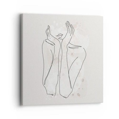 Quadro su tela - Stampe su Tela - Attimo sognante - 40x40 cm