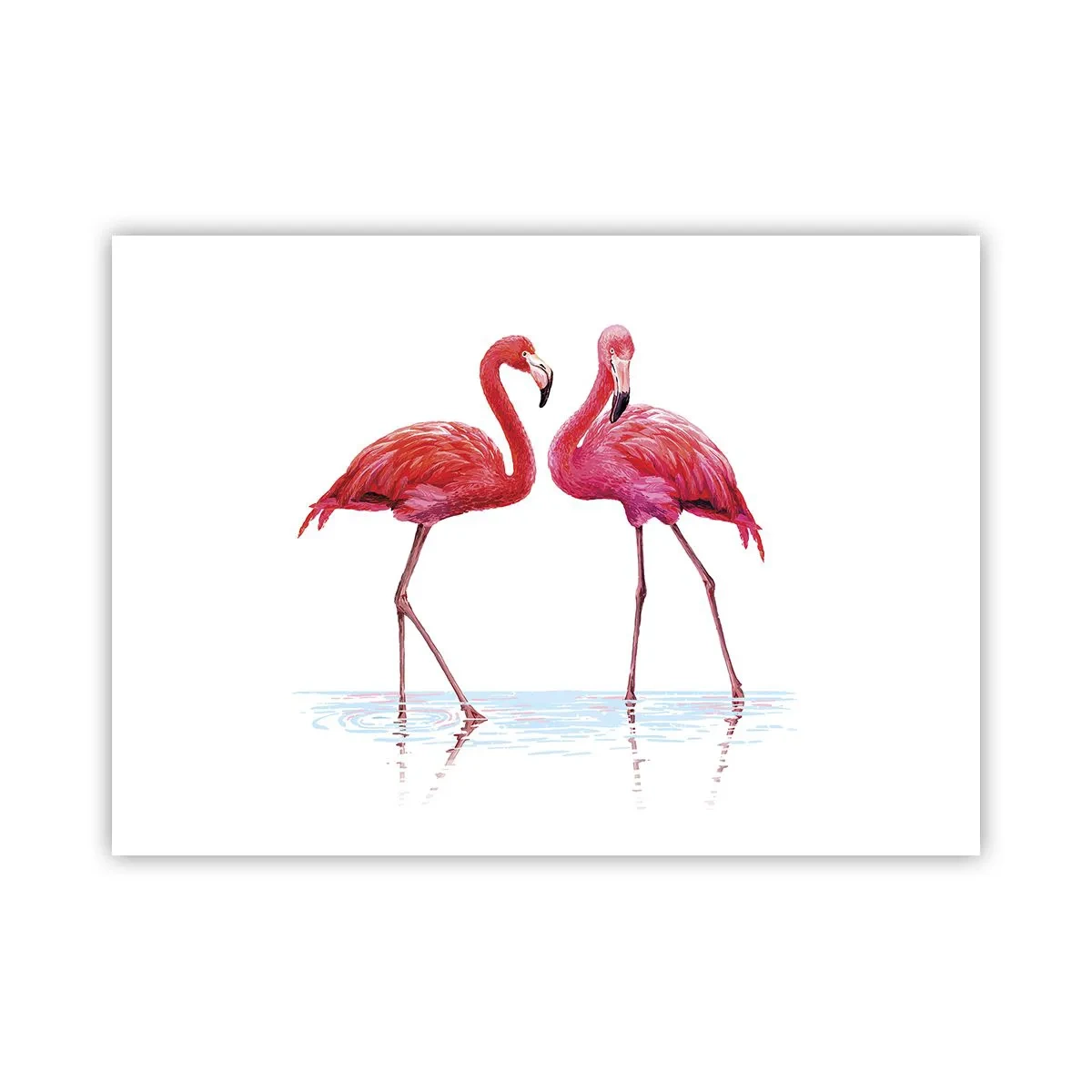 Poster - Appuntamento in rosa - 70x50 cm