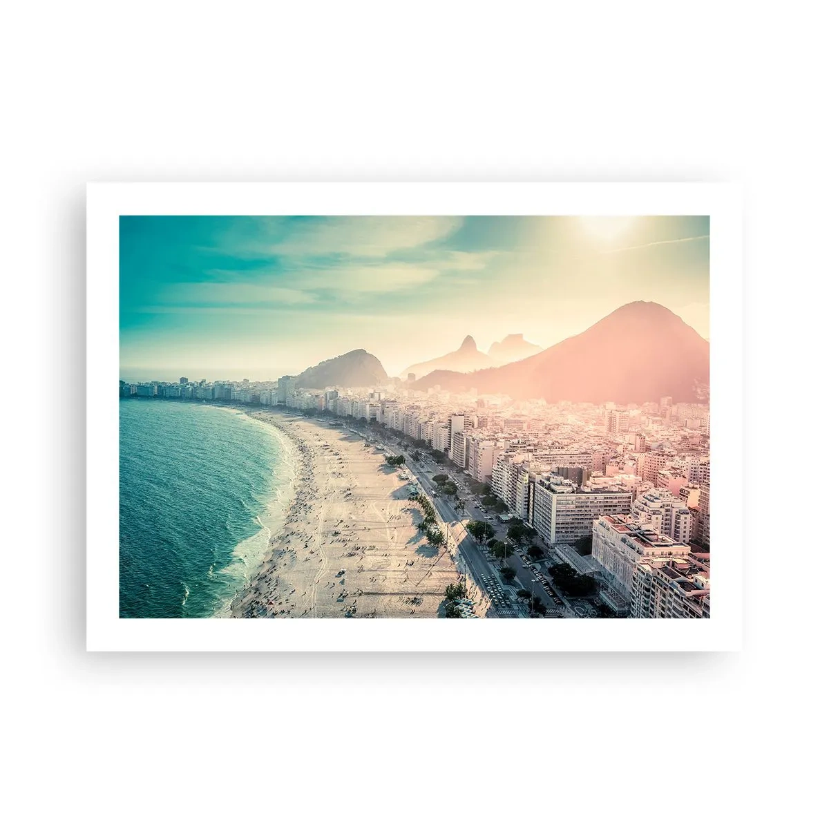 Poster - Vacanze senza fine a Rio - 70x50 cm