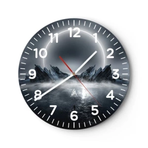 Orologio da parete - Orologio in Vetro - La fine del racconto - 40x40 cm