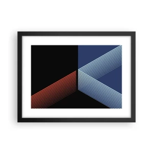 Poster in cornice nera - Una storia semplice - 40x30 cm